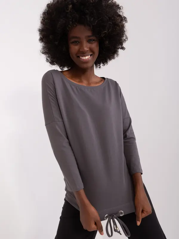 BASIC Feel Good Blouse-RV-BZ-4691.49-graphite