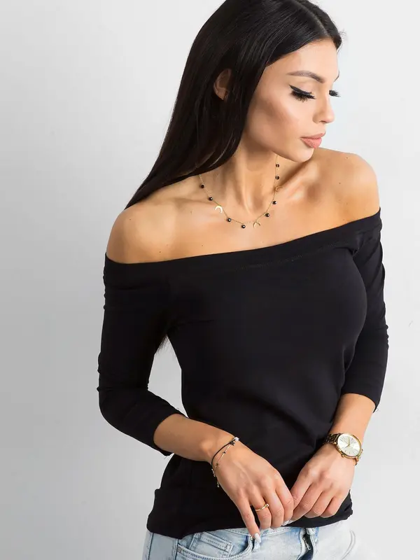 BASIC Feel Good Blouse-RV-BZ-4692.42-black