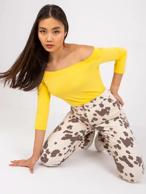 BASIC Feel Good Blouse-RV-BZ-4692.62-yellow