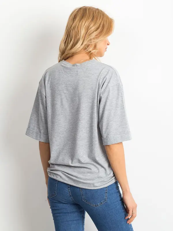 BASIC Feel Good Blouse-RV-BZ-4840.36P-grey