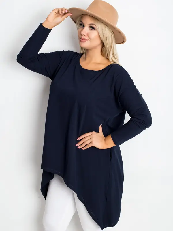 RELEVANCE Blouse-RV-BZ-5031.06X-navy blue