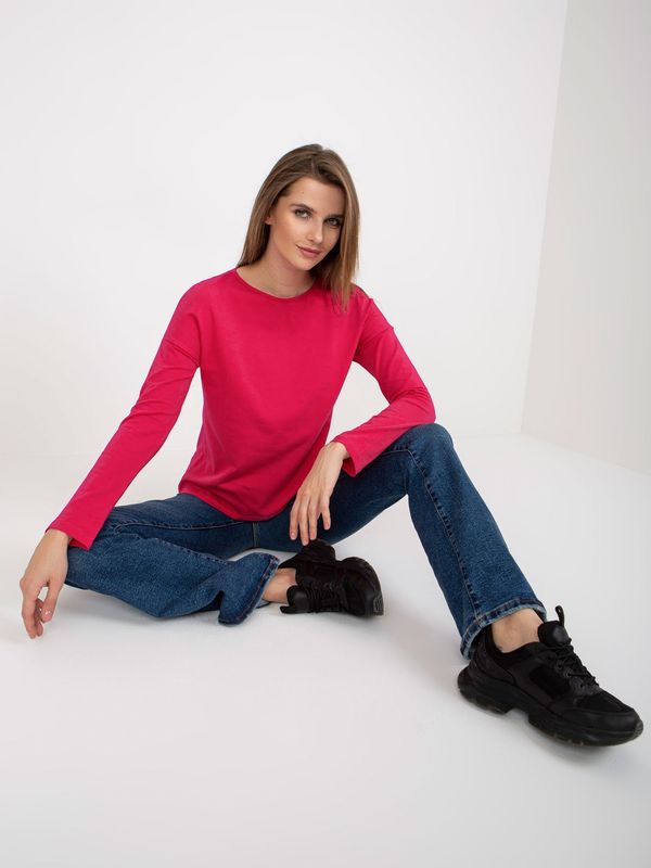BASIC Feel Good Blouse-RV-BZ-5121.18-fuchsia