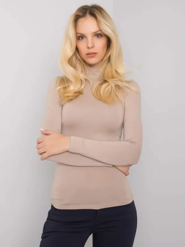 RUE PARIS Blouse-RV-BZ-5210.19-beige
