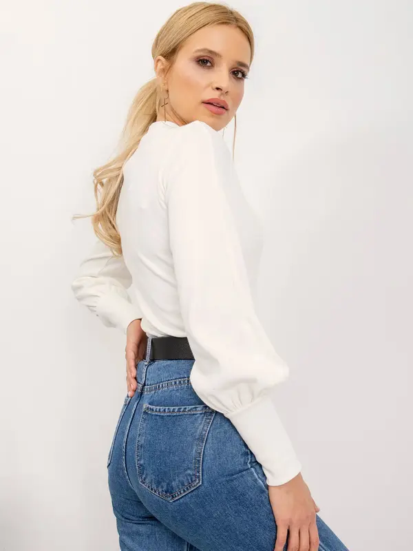 RUE PARIS Blouse-RV-BZ-5223.15-ecru