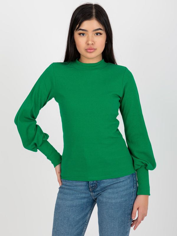 RUE PARIS Blouse-RV-BZ-5223.15-green