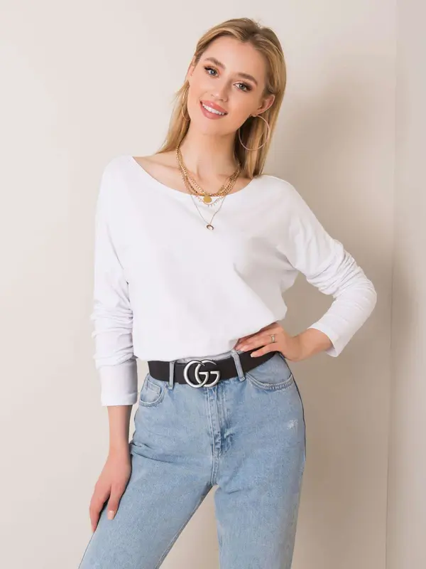 BASIC Feel Good Blouse-RV-BZ-5890.10-white