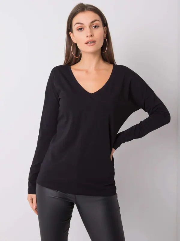 BASIC Feel Good Blouse-RV-BZ-5945.35P-black