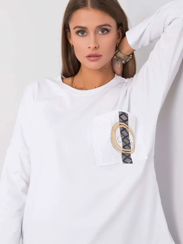 RELEVANCE Blouse-RV-BZ-5968.17-white