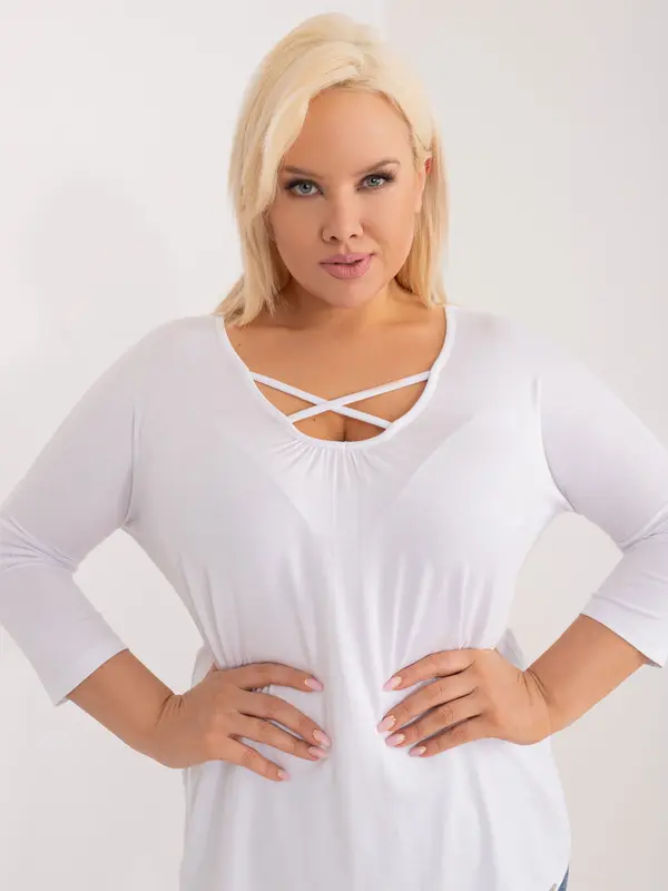 BASIC Feel Good Blouse-RV-BZ-6329.43P-white