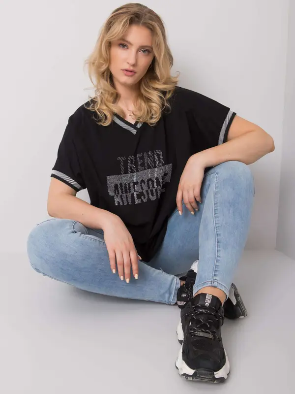 RELEVANCE Blouse-RV-BZ-6496.32P-black