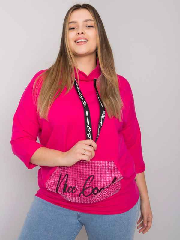 RELEVANCE Blouse-RV-BZ-6899.54P-fuchsia