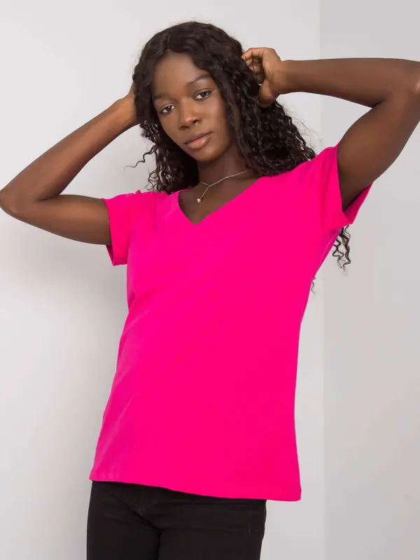 BASIC Feel Good Blouse-RV-BZ-6928.36-fuchsia