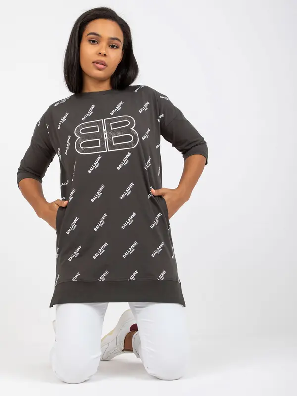 RELEVANCE Blouse-RV-BZ-7036.02P-dark khaki