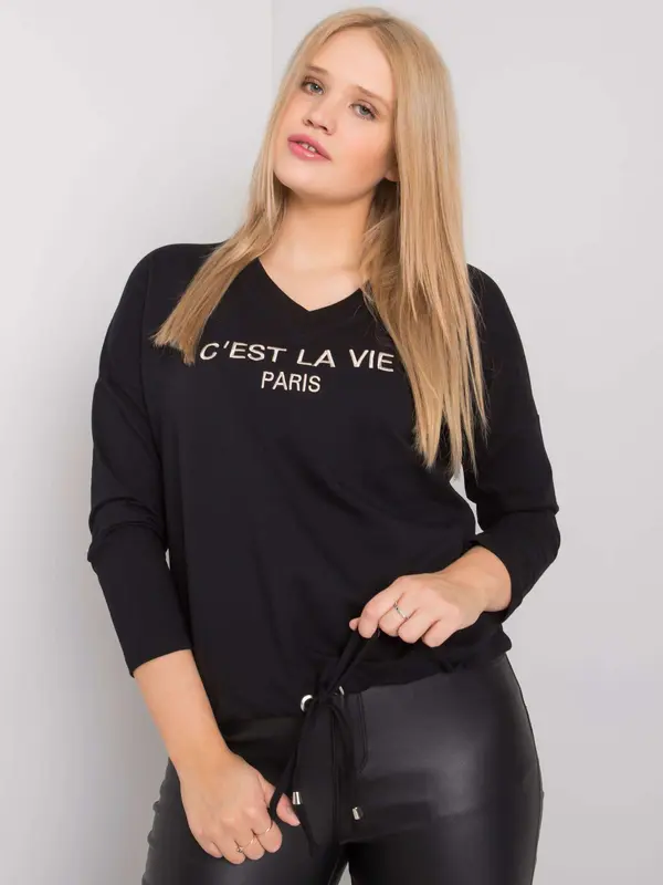 RELEVANCE Blouse-RV-BZ-7141.22-black