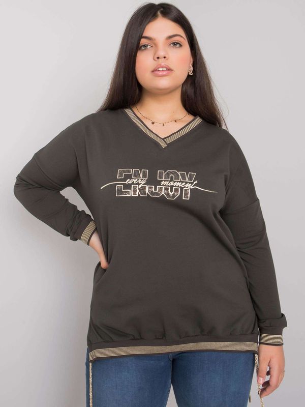 RELEVANCE Blouse-RV-BZ-7157.87P-dark khaki