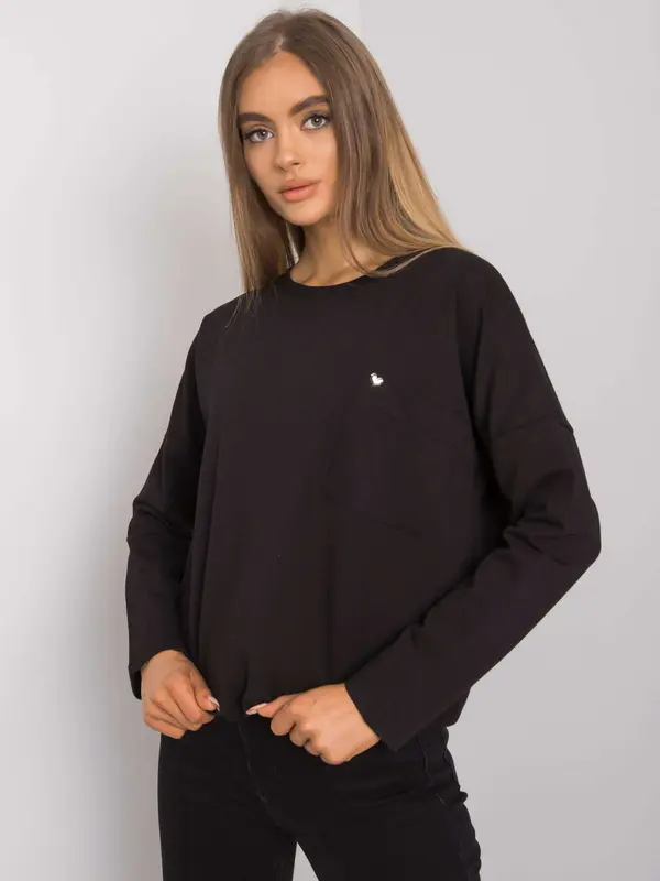 BASIC Feel Good Blouse-RV-BZ-7199.05P-black