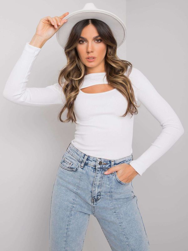 RUE PARIS Blouse-RV-BZ-7336.67-white