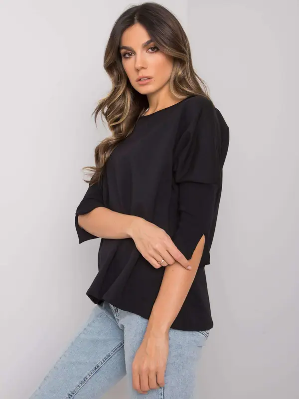 BASIC Feel Good Blouse-RV-BZ-7362.19-black