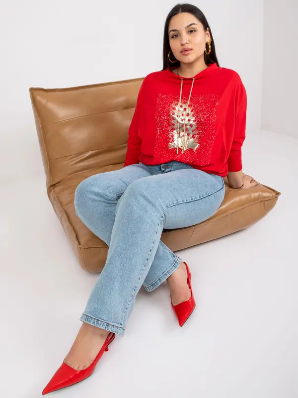 RELEVANCE Blouse-RV-BZ-7491.53-red