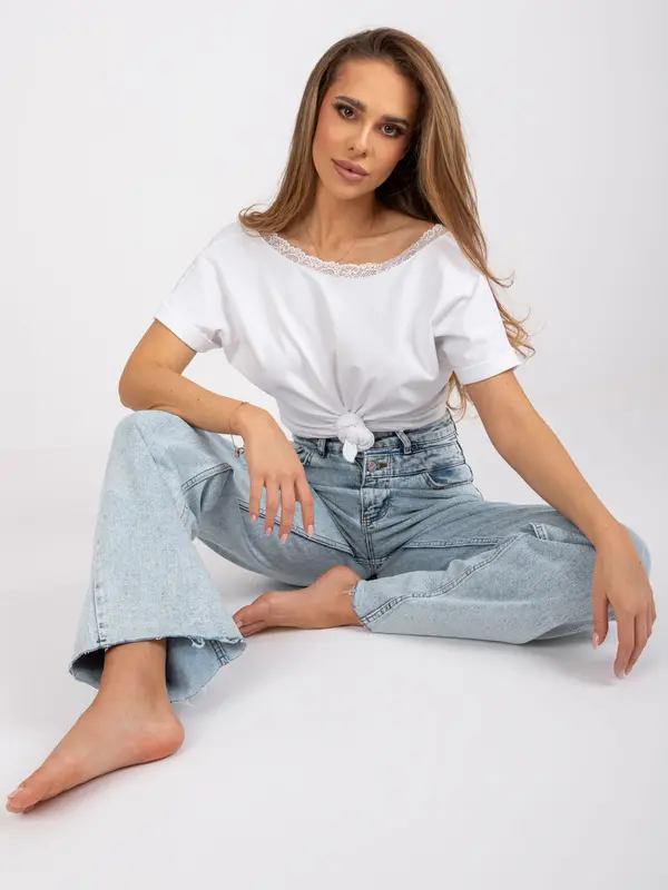 RUE PARIS Blouse-RV-BZ-7544.00-white