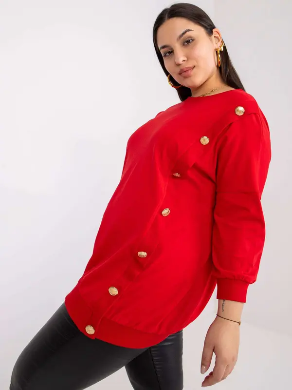 RELEVANCE Blouse-RV-BZ-7608.27-red