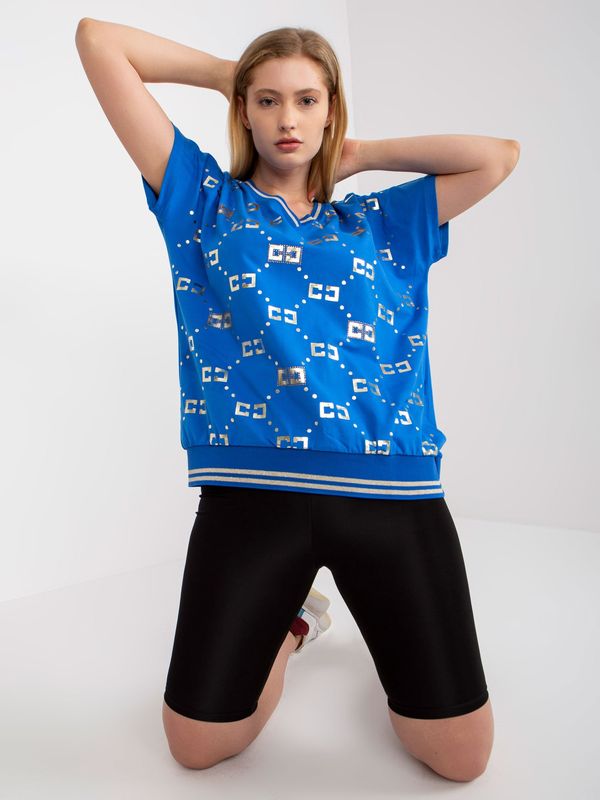 RELEVANCE Blouse-RV-BZ-7646.25X-dark blue