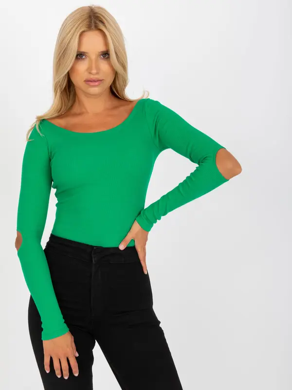 RUE PARIS Blouse-RV-BZ-8021.23-green