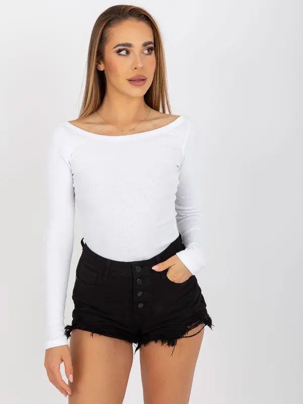 RUE PARIS Blouse-RV-BZ-8021.23-white