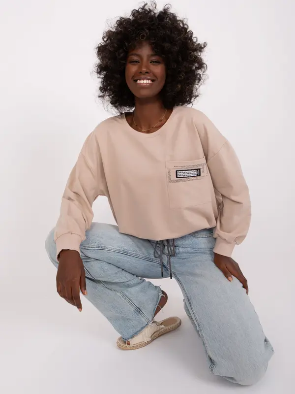 RELEVANCE Blouse-RV-BZ-8156.85-beige