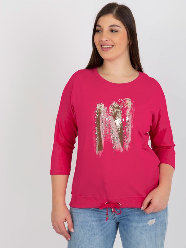 RELEVANCE Blouse-RV-BZ-8182.03X-fuchsia