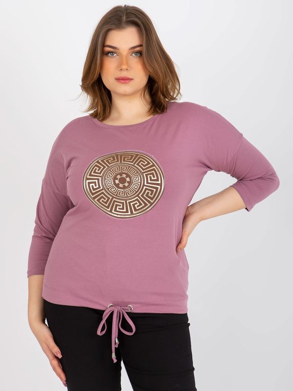 RELEVANCE Blouse-RV-BZ-8454.20P-dark pink