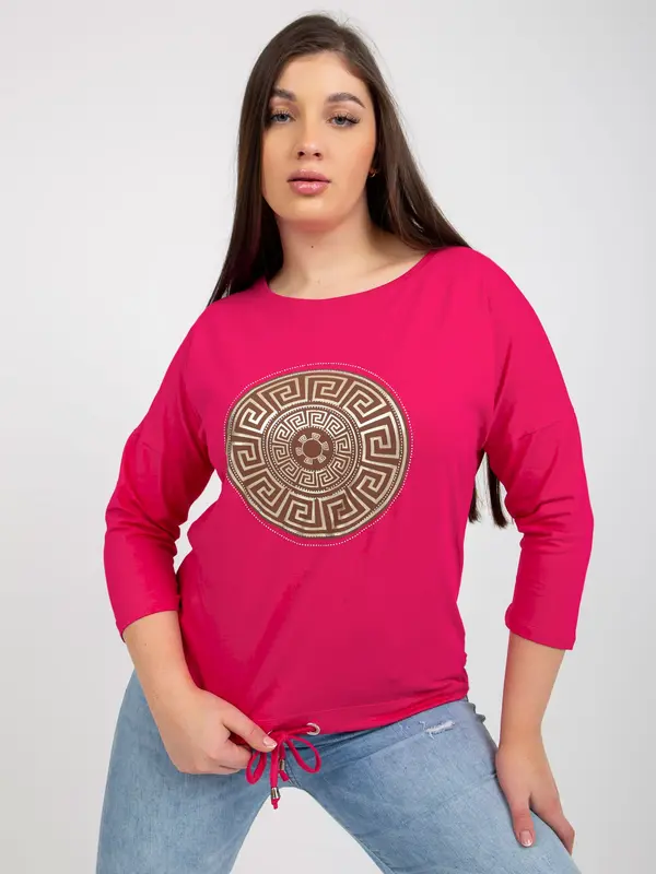 RELEVANCE Blouse-RV-BZ-8454.20P-fuchsia