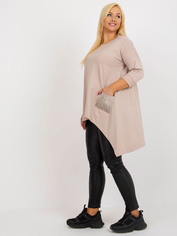 RELEVANCE Blouse-RV-BZ-8533.04-beige