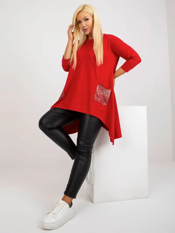 RELEVANCE Blouse-RV-BZ-8533.04-red