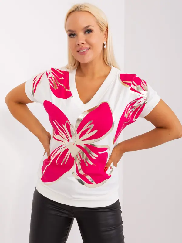 RELEVANCE Blouse-RV-BZ-8627.10P-fuchsia