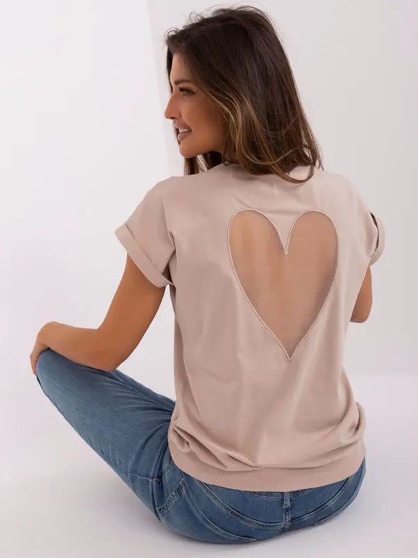 RELEVANCE Blouse-RV-BZ-8836.86-beige