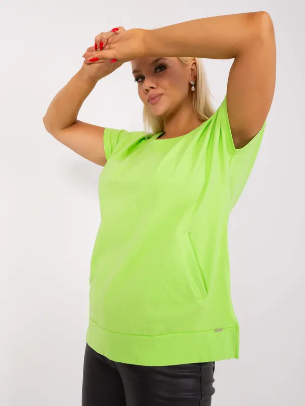 RELEVANCE Blouse-RV-BZ-8854.06-lime green