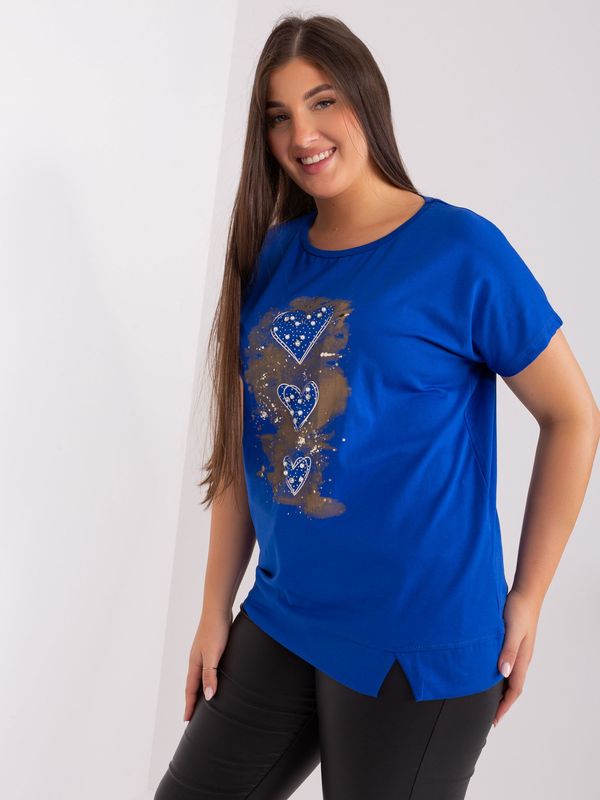 RELEVANCE Blouse-RV-BZ-8909.74P-Cobalt