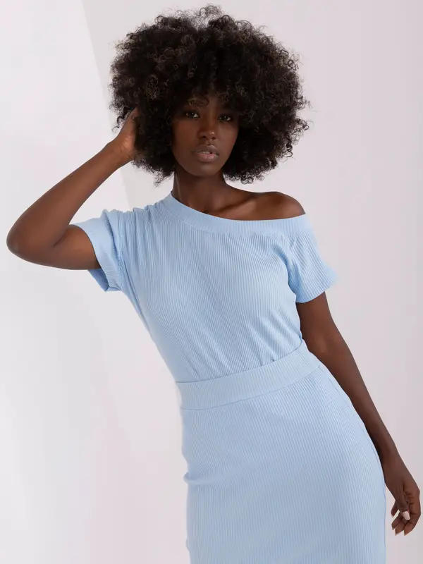 RELEVANCE Blouse-RV-BZ-8932.42-light blue