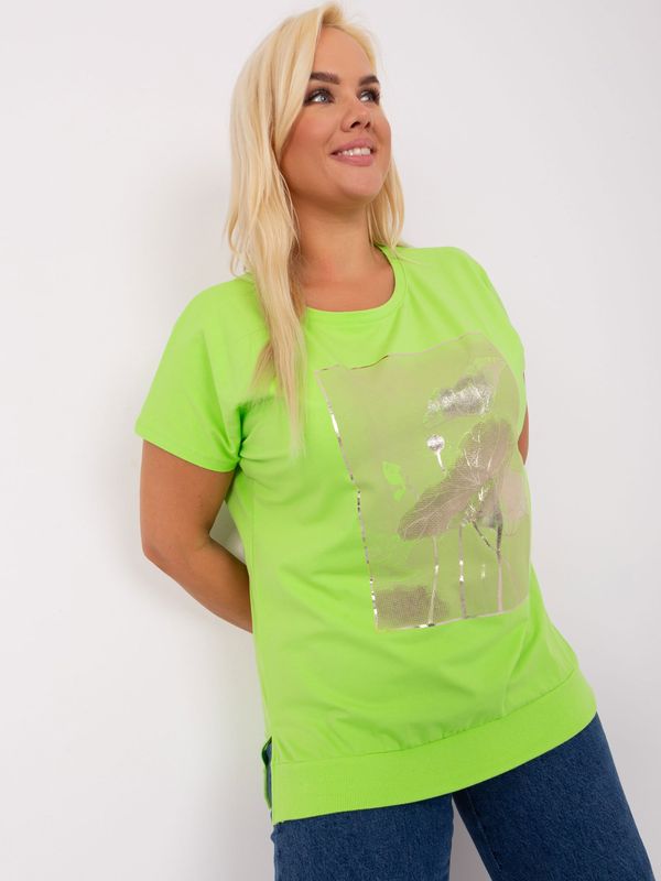 RELEVANCE Blouse-RV-BZ-8937.12-lime green