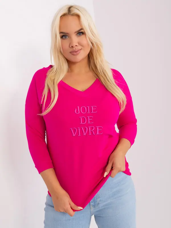 RELEVANCE Blouse-RV-BZ-9143.87P-fuchsia