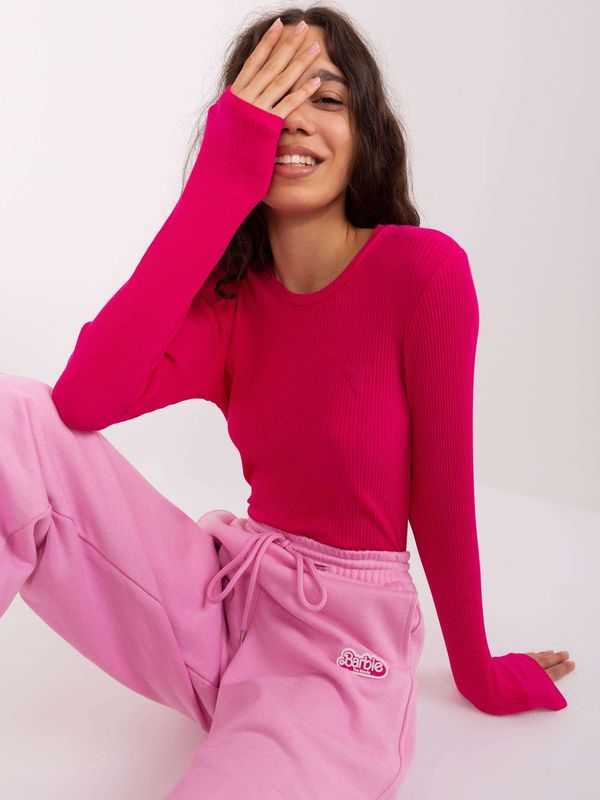 BASIC Feel Good Blouse-RV-BZ-9207.28X-Fuchsia