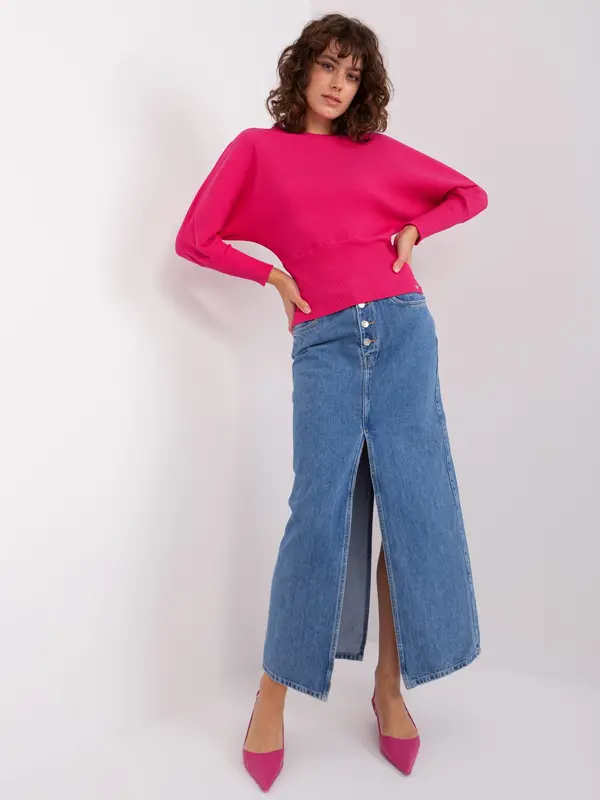 BASIC Feel Good Blouse-RV-BZ-9208.77P-fuchsia