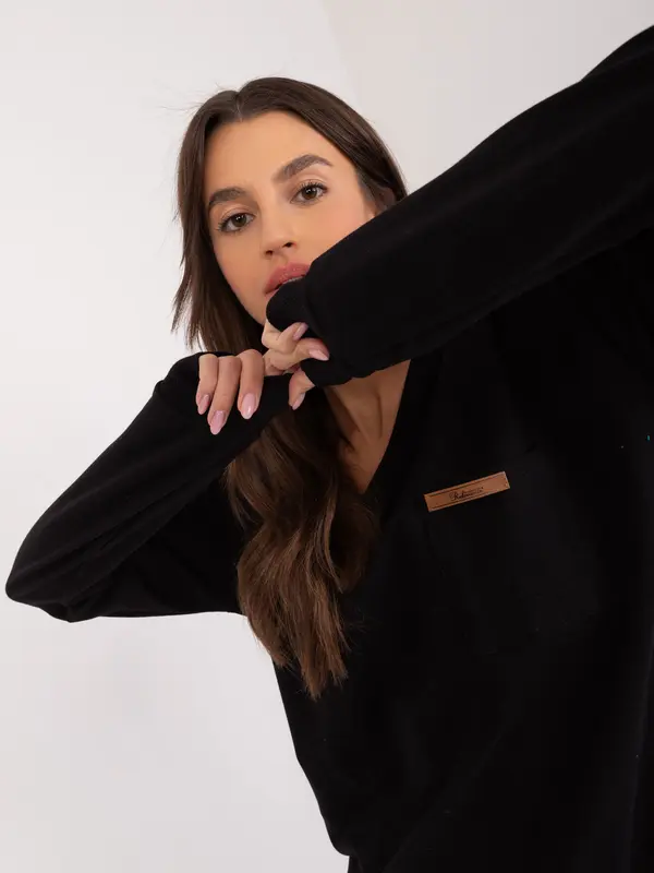 RELEVANCE Blouse-RV-BZ-9244.19X-black