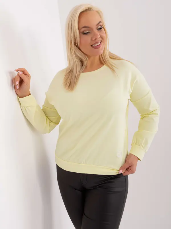 RELEVANCE Blouse-RV-BZ-9258.22-light yellow