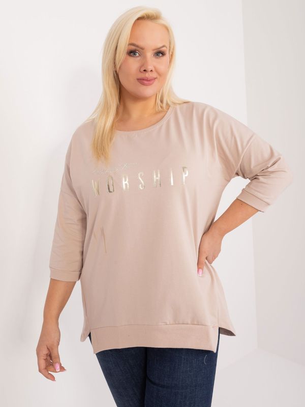 RELEVANCE Blouse-RV-BZ-9449.76-beige