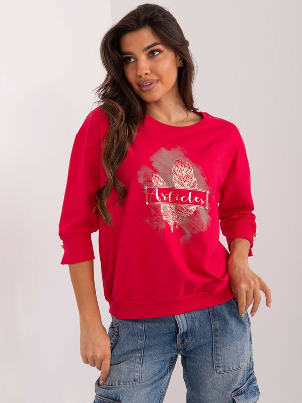 RELEVANCE Blouse-RV-BZ-9573.68-red