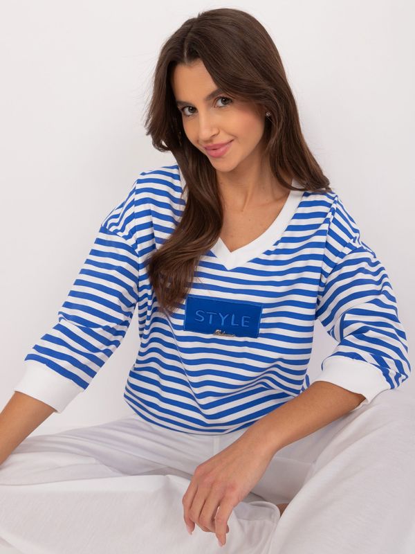 RELEVANCE Blouse-RV-BZ-9579.70-Cobalt