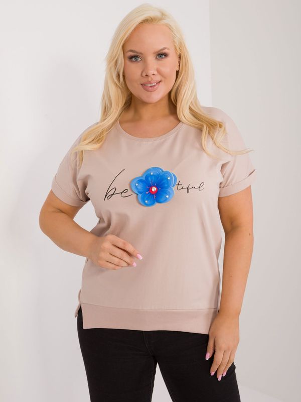 RELEVANCE Blouse-RV-BZ-9608.93-beige