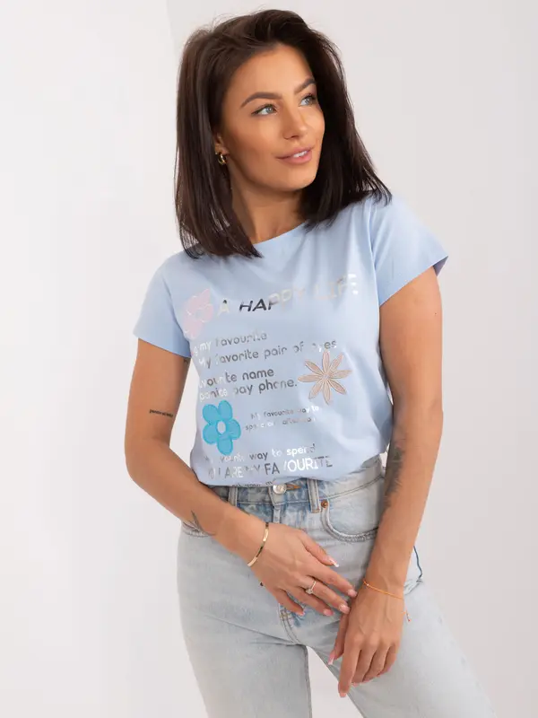BASIC Feel Good Blouse-RV-BZ-9619.27X-light blue